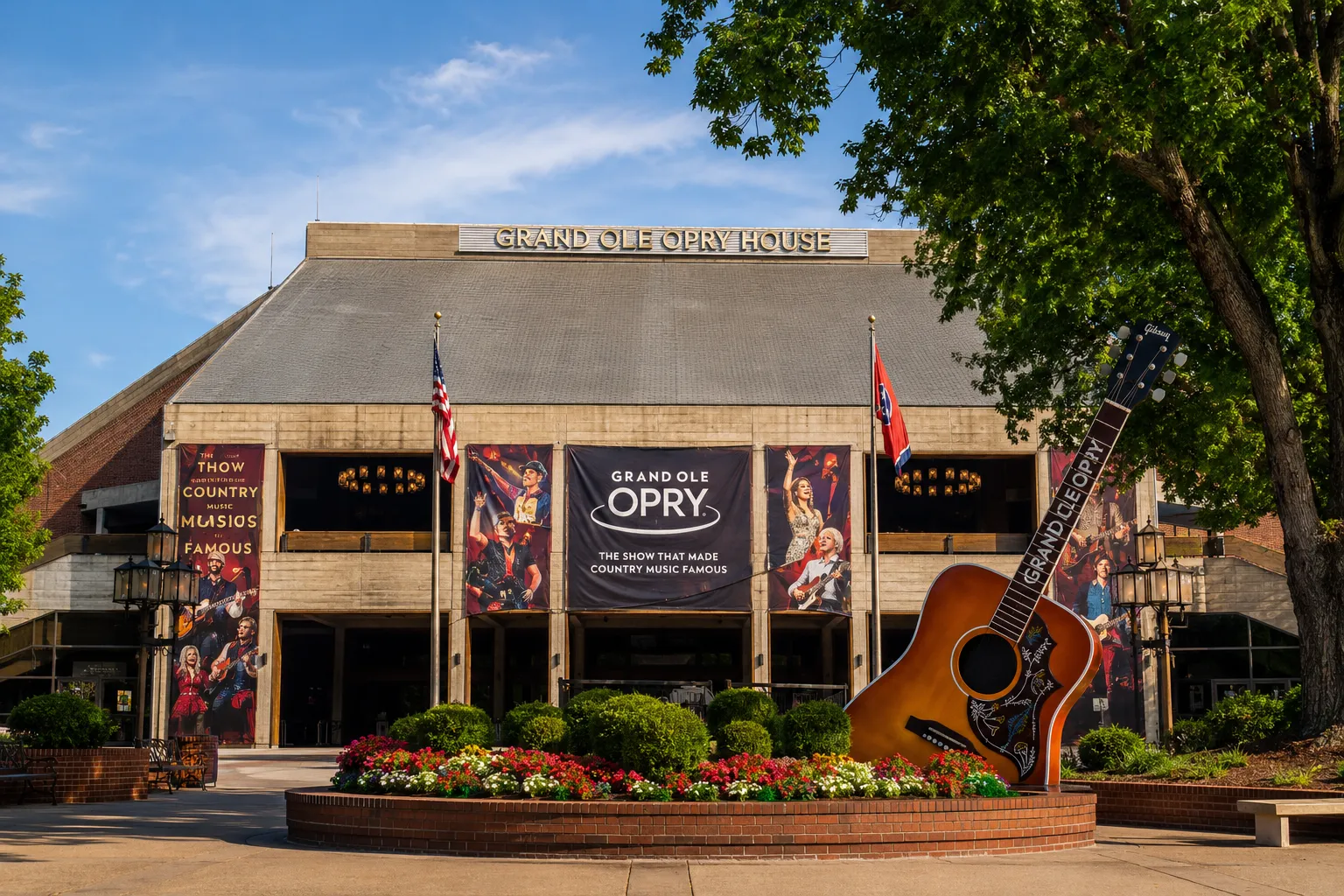 Grand Ole Opry house, a Nashville landmark
